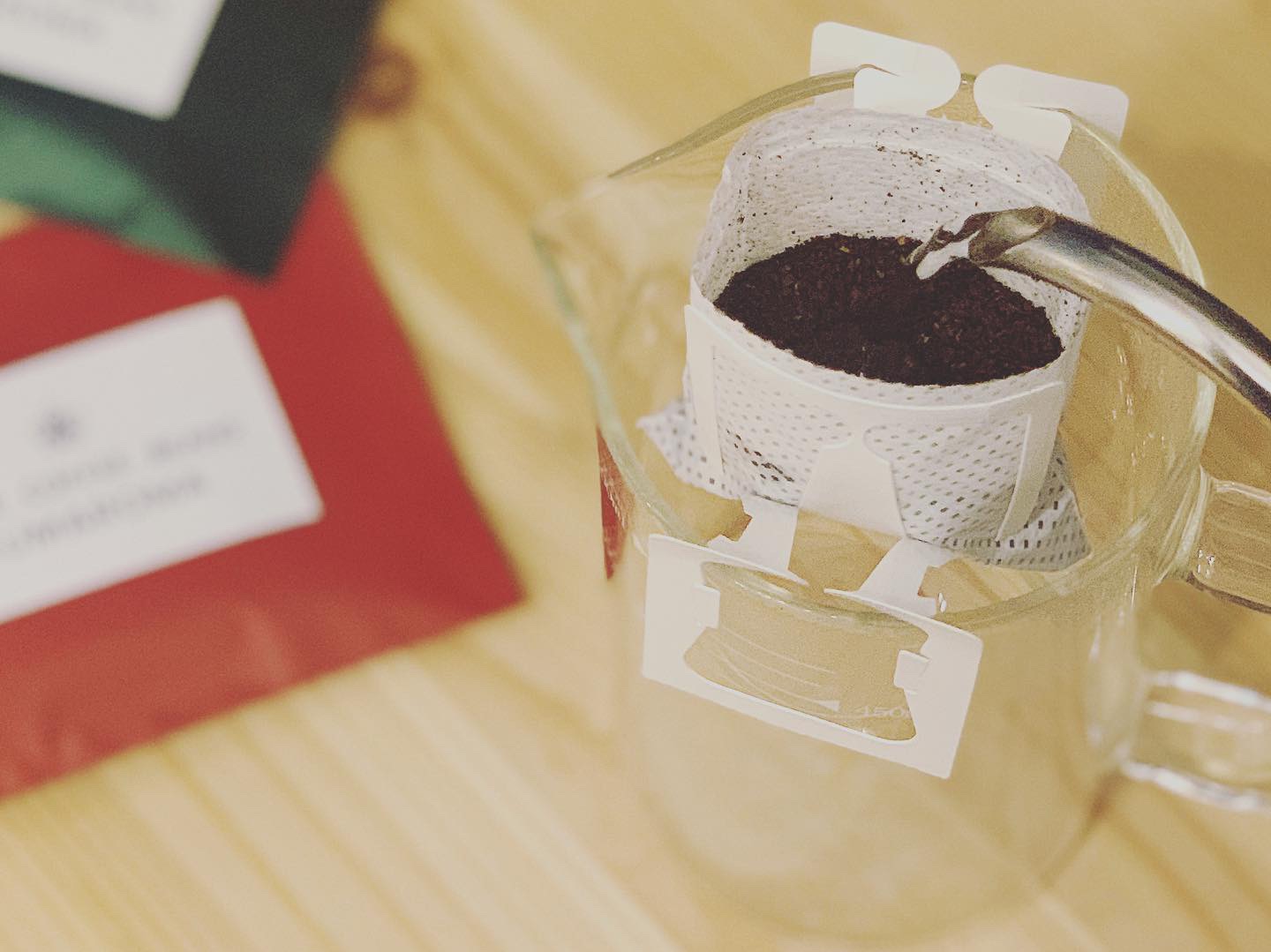 28日土曜日＆29日日曜日はドリップバッグ3個をプレゼントします♪